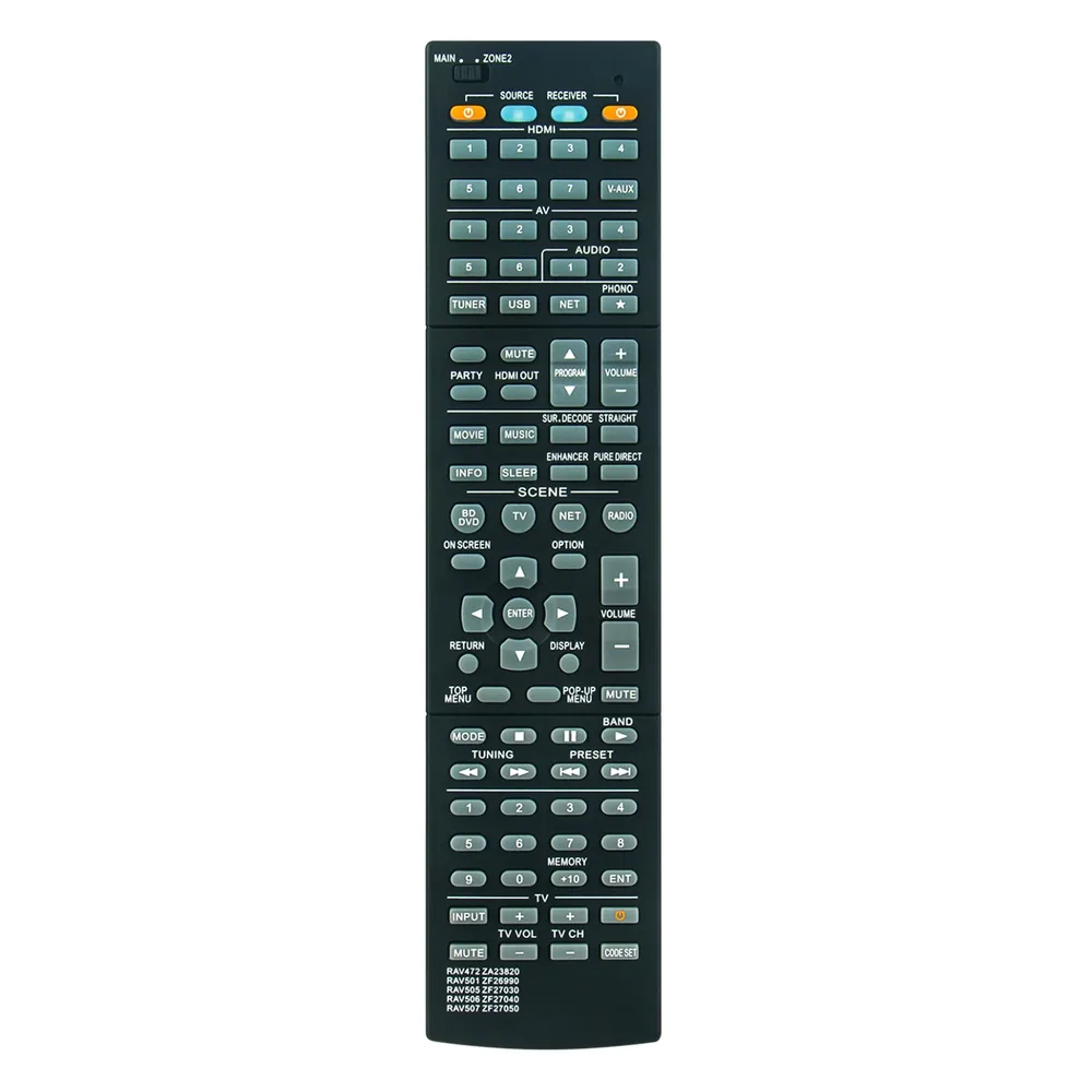Yamaha HTR-7065 AV remote control replacement